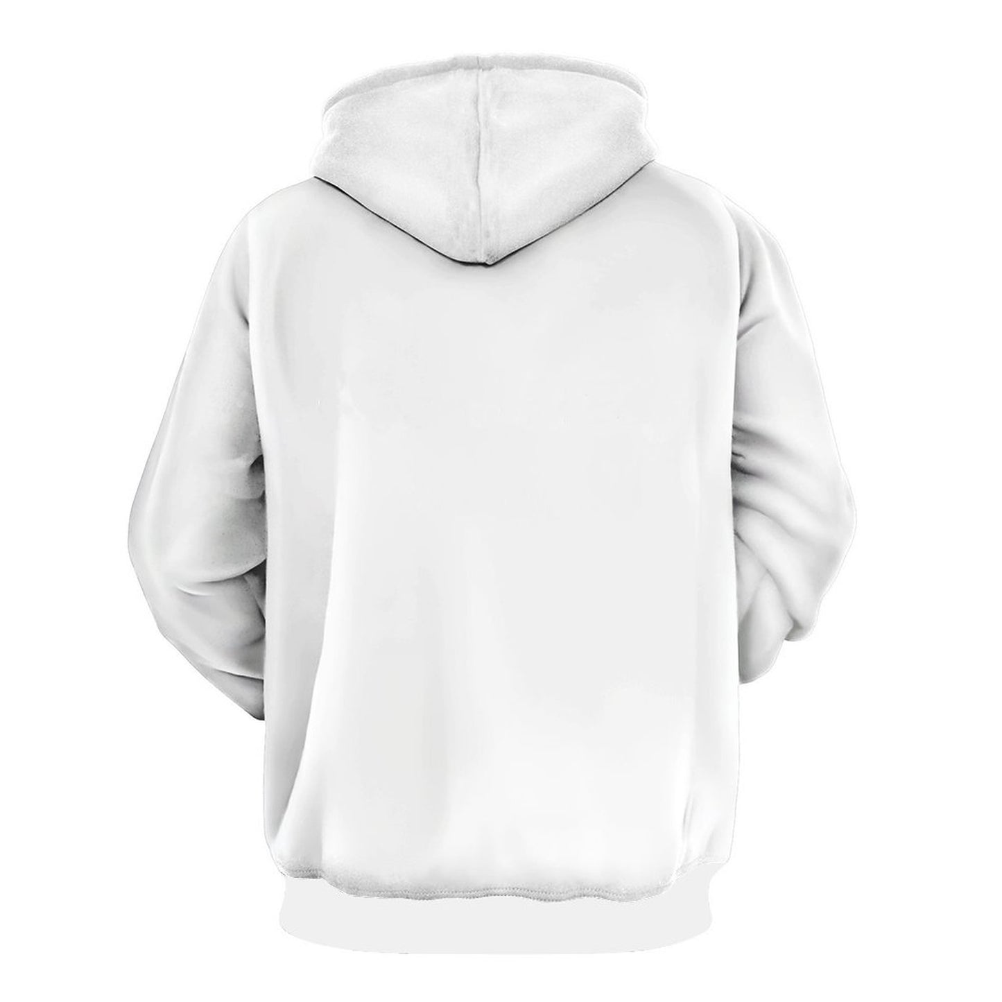 4up Black on White Hoodie