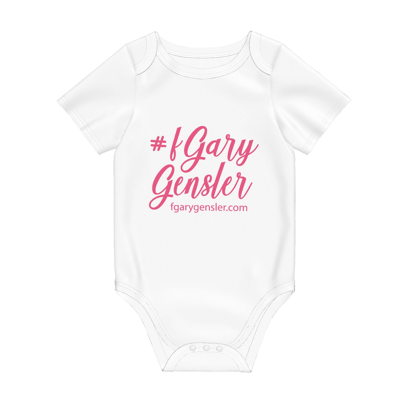 #fGaryGensler SC Pink | Short Sleeve Baby One-Piece Bodysuit