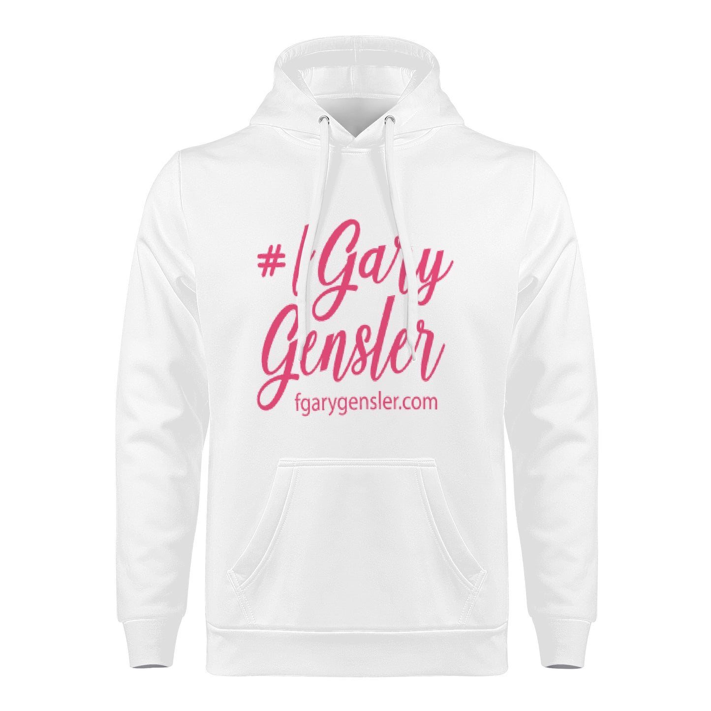 #fGaryGensler SC Pink Unisex Hoodie - White