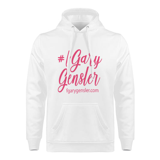 #fGaryGensler SC Pink Unisex Hoodie - White