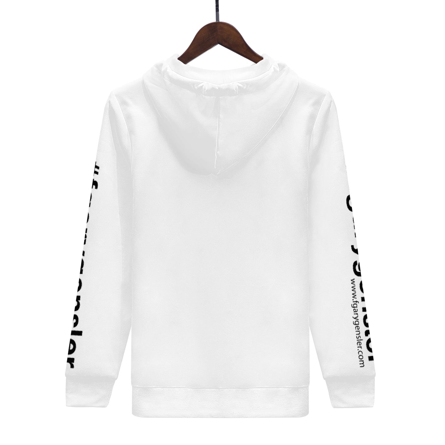 #fgarygensler 3 Ways Unisex Hoodie - White