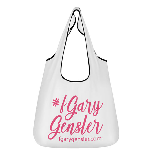 #fGaryGensler Pink SC Grocery Bag