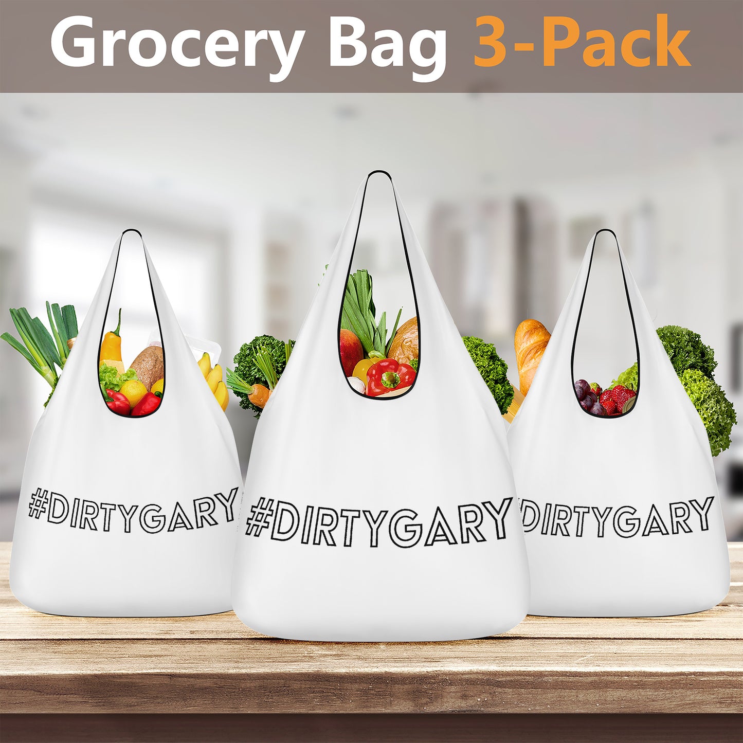 Dirty Gary Grocery Bags - Gary Gensler Inspired