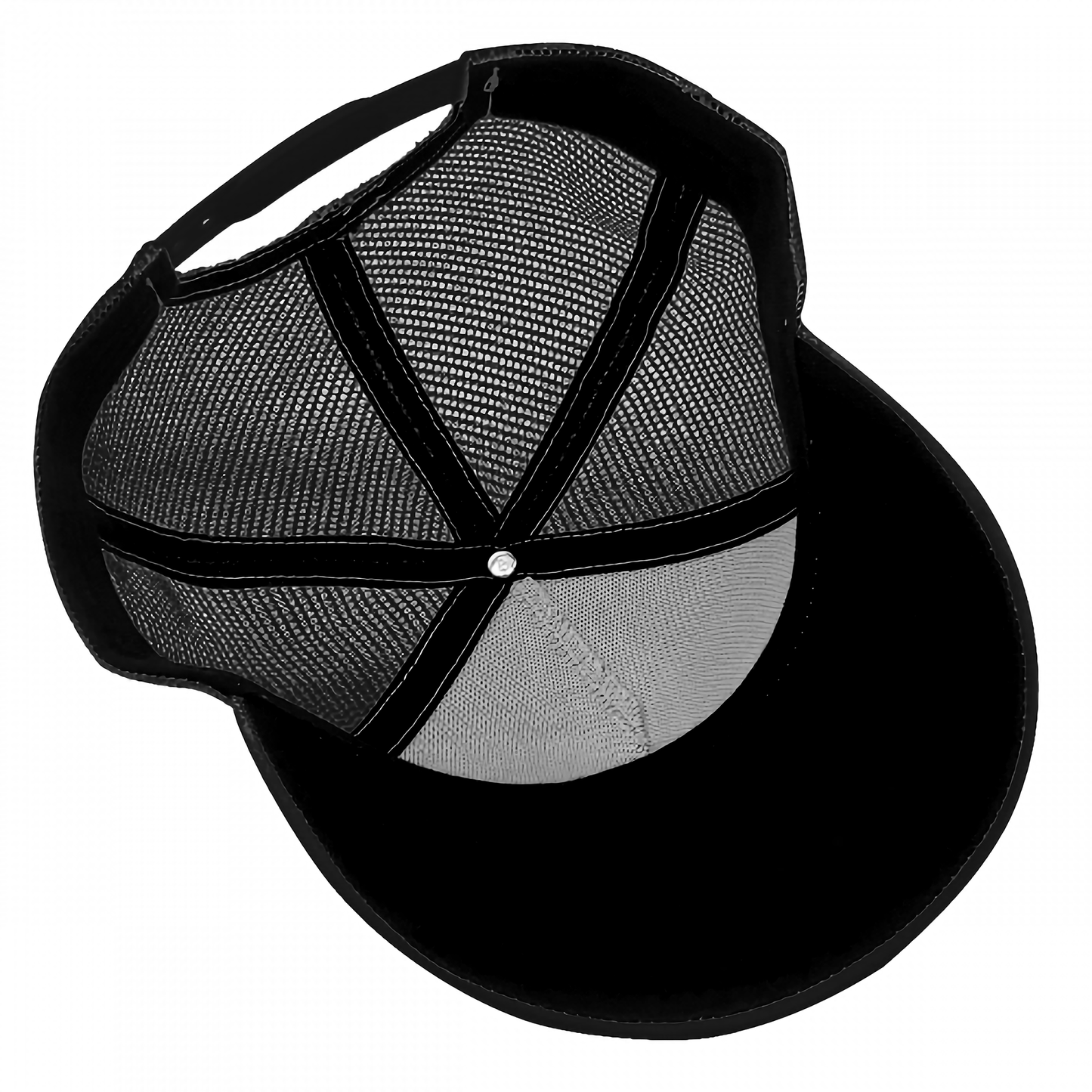 #ByeByeGary HW Black on White Panel Trucker Hat