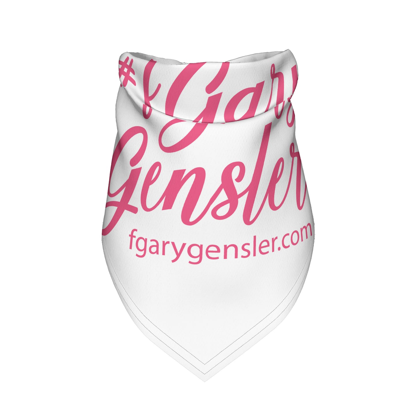 #fGaryGensler Pink Pet Scarf